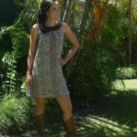 Leopard Cocktail Dress
