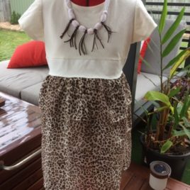 Top Maternity Lepard
